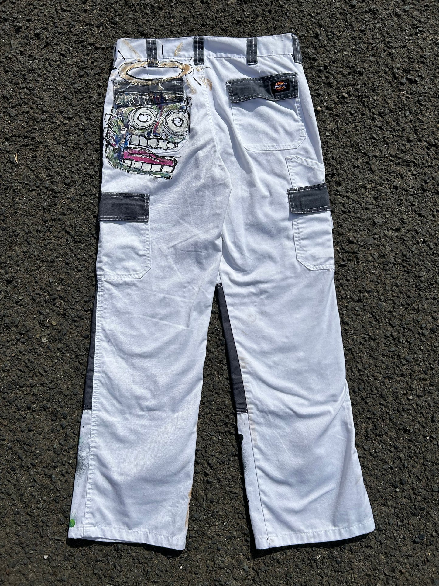 "You Can Tell Me I'm Pretty" Patchwork Pants
