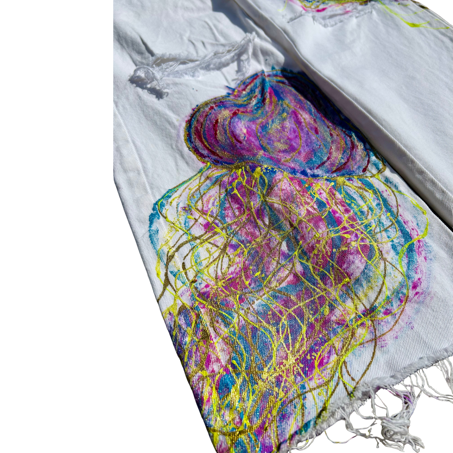 “Into the Current” Jellyfish Jeans