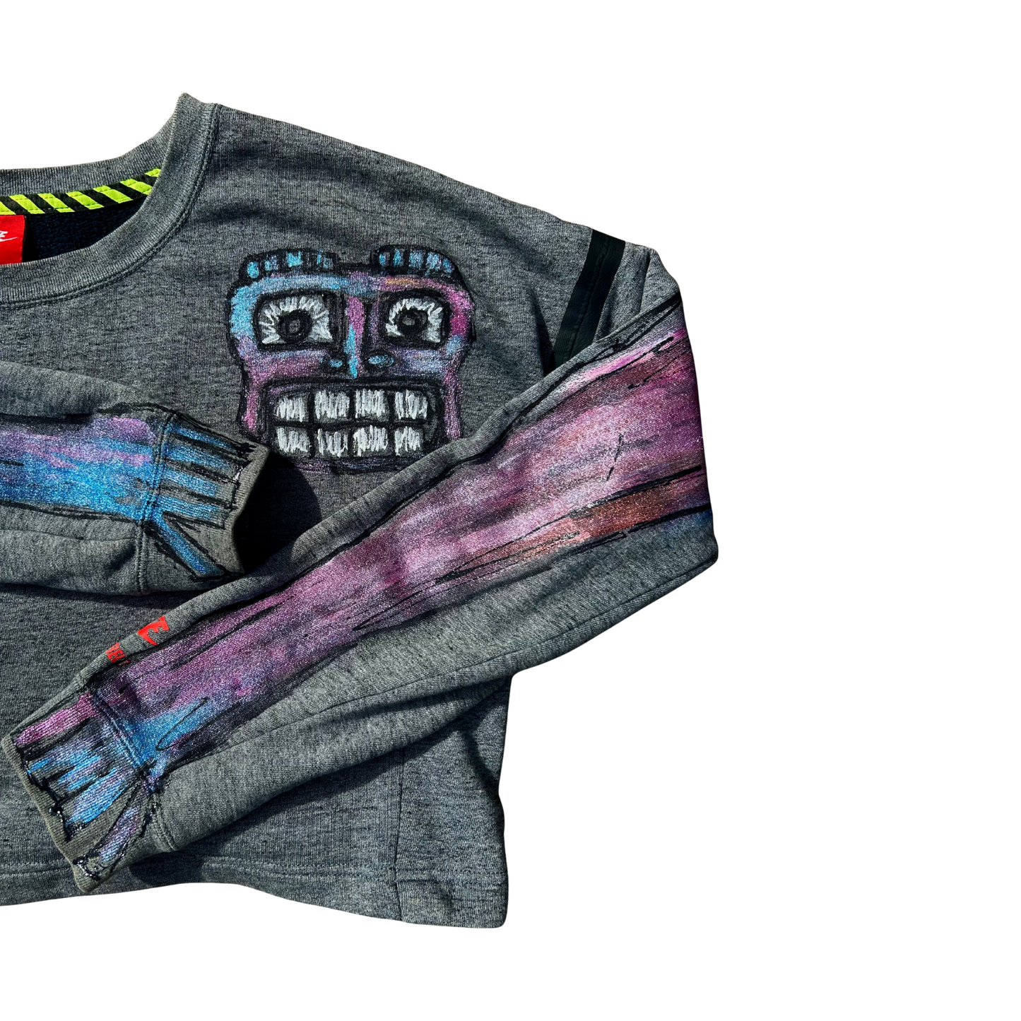 "Let The Love Go Around" Crop Sweatshirt