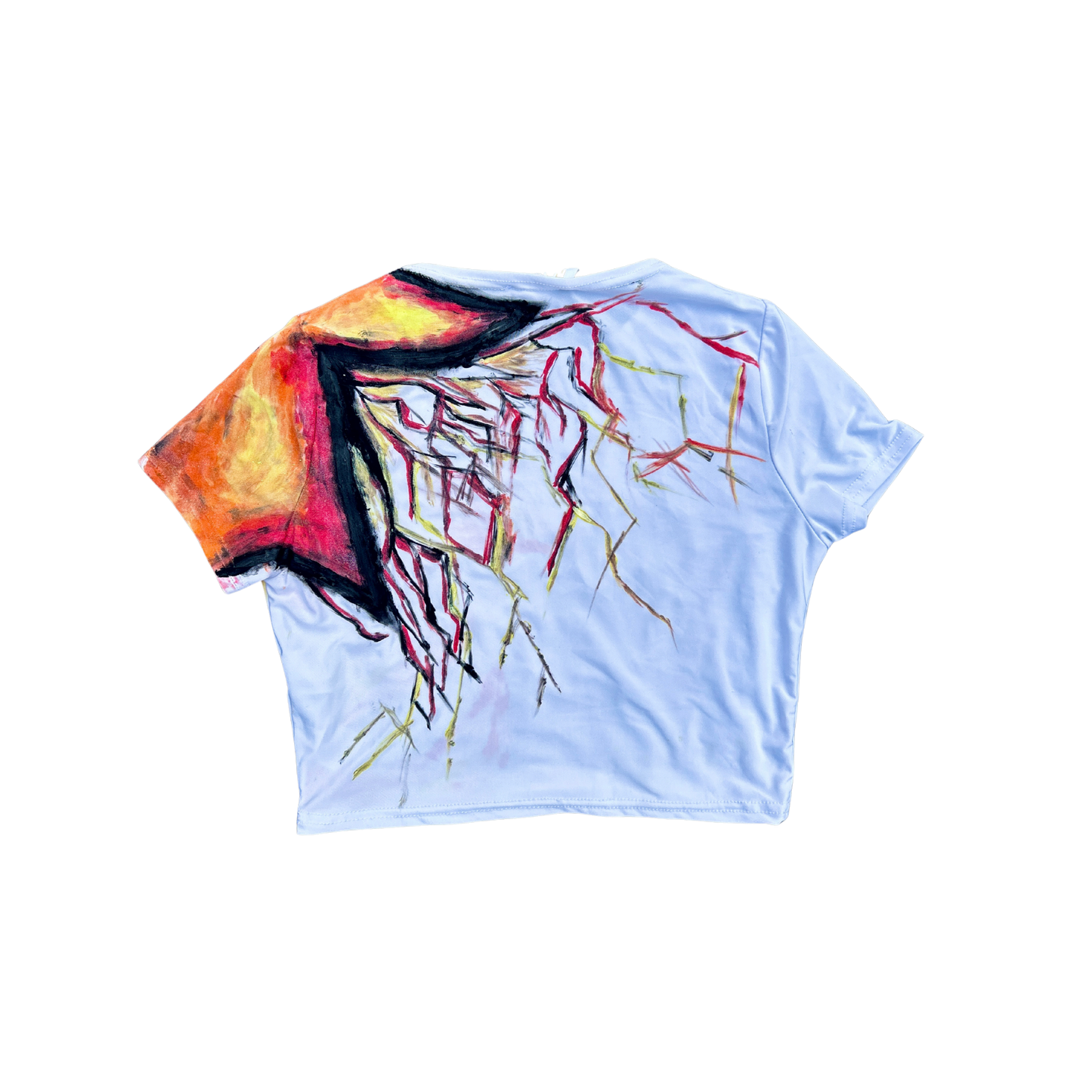 "Side Burn" Crop T